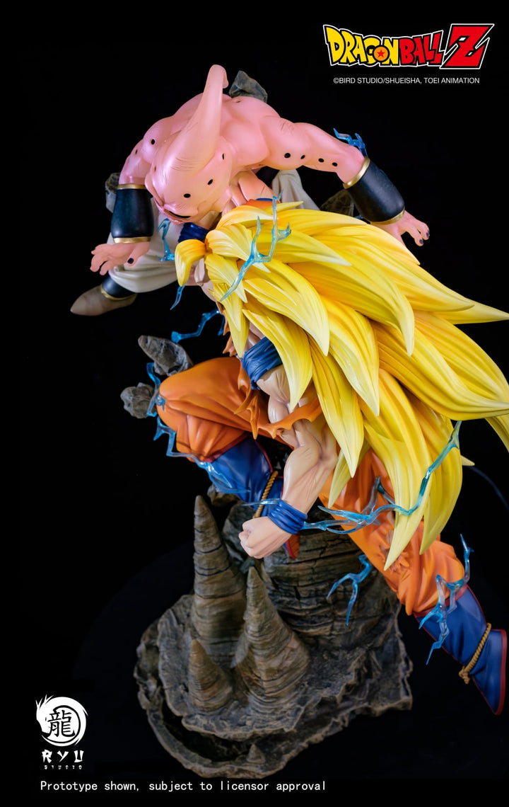 Ryu Studio - Dragon Ball Z- Kid Buu vs Goku SS3