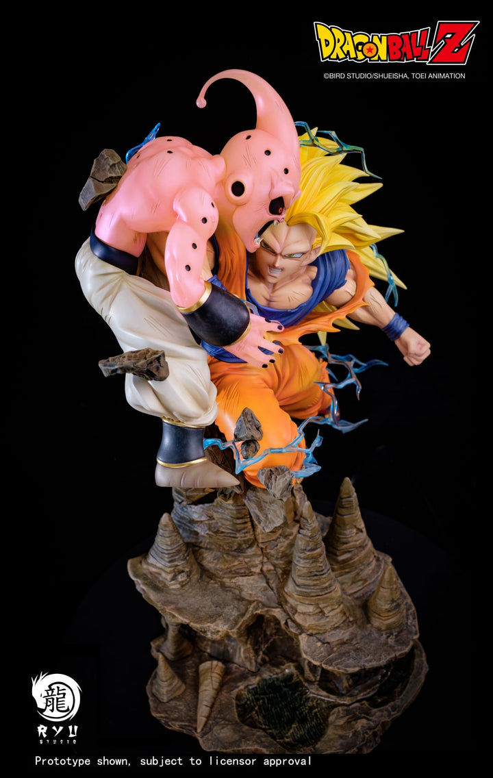 Ryu Studio - Dragon Ball Z- Kid Buu vs Goku SS3