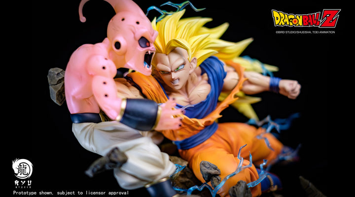 Ryu Studio - Dragon Ball Z- Kid Buu vs Goku SS3