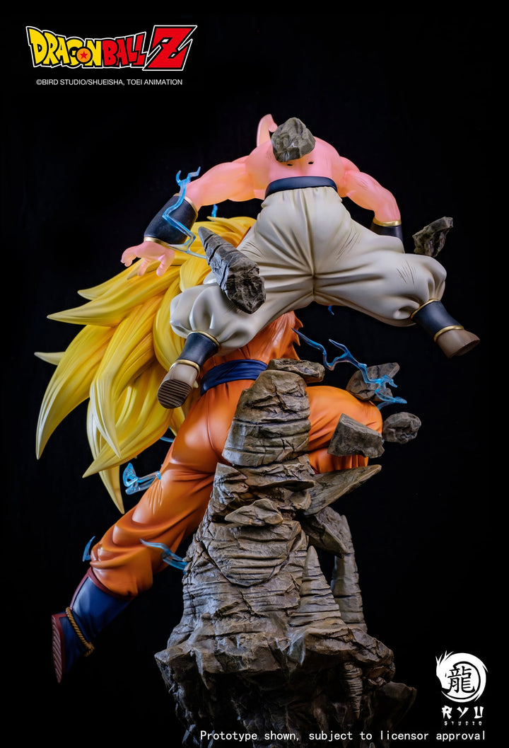 Ryu Studio - Dragon Ball Z- Kid Buu vs Goku SS3