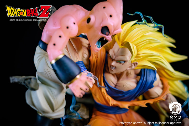 Ryu Studio - Dragon Ball Z- Kid Buu vs Goku SS3