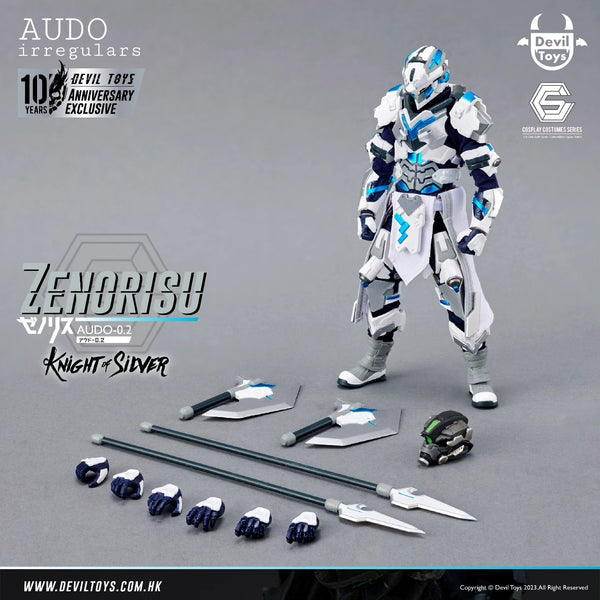 Devil Toys -"Zenorisu" 1:12 collectible Figure( Knight of Silver Form)&nbsp;(Limited Edition)