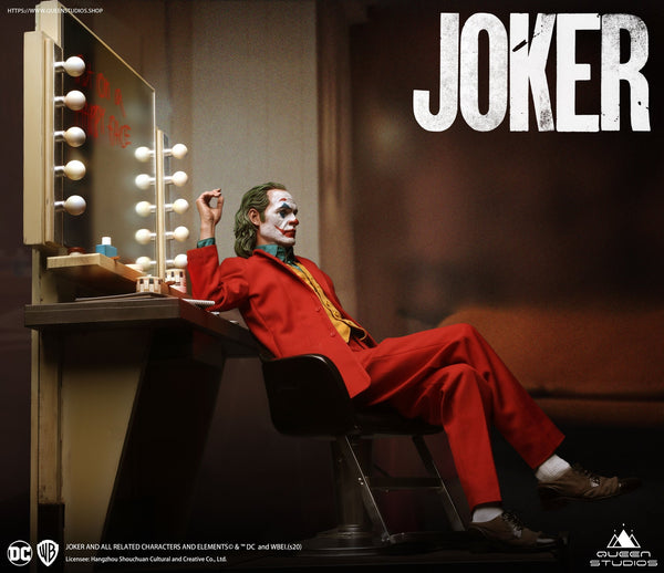 [Pre-Order] QUEEN STUDIOS 1:3 JOKER PHOENIX STATUE Premium Edition (Sculpted Hair with Hollywood Mirror Scene)