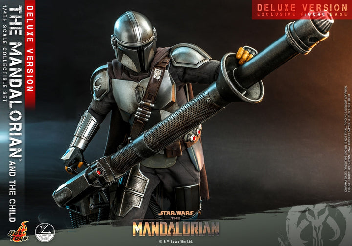 [Pre-Order] Hot Toys - QS016 - Star Wars™ The Mandalorian™ - 1/4th scale The Mandalorian & The Child Collectible Set