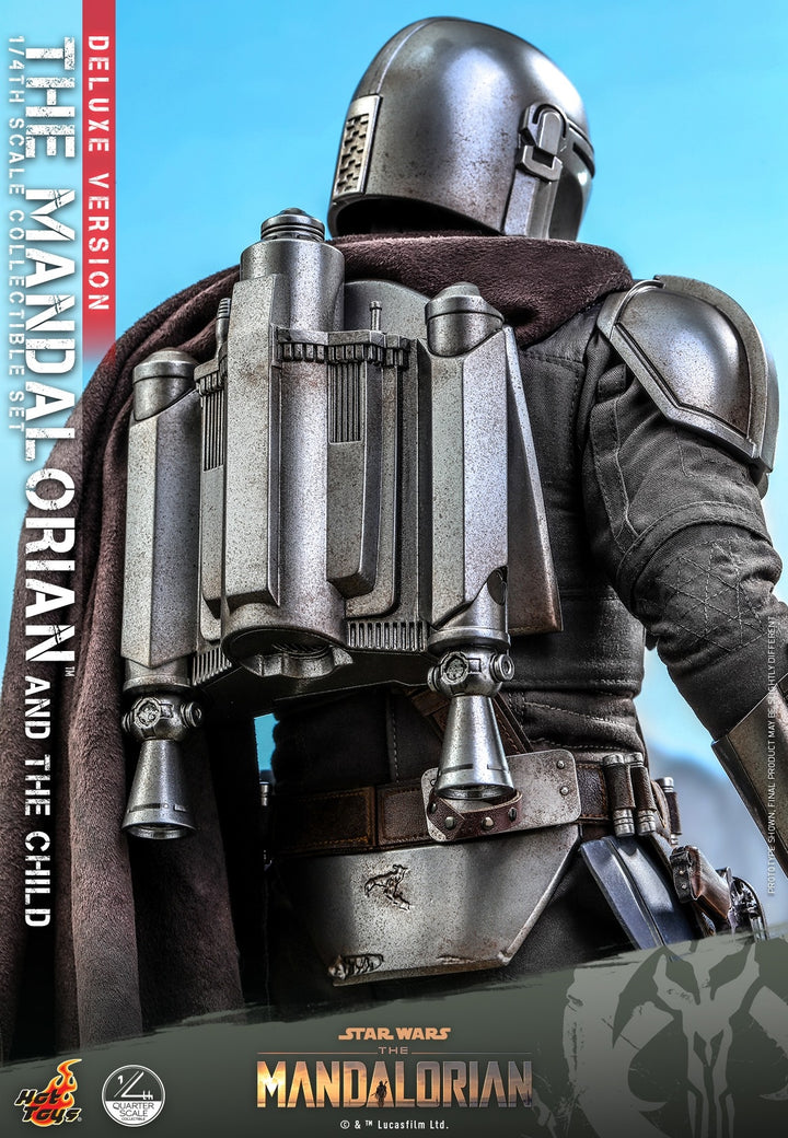 [Pre-Order] Hot Toys - QS016 - Star Wars™ The Mandalorian™ - 1/4th scale The Mandalorian & The Child Collectible Set