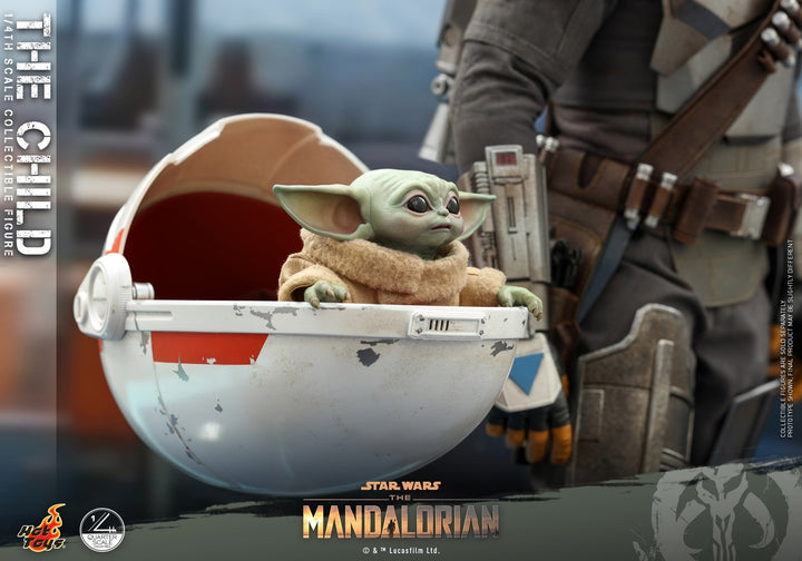 [Pre-Order] Hot Toys - QS017 - Star Wars The Mandalorian- 1/4th scale The Mandalorian & The Child Collectible Set (Deluxe Ver.)