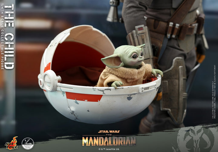 [Pre-Order] Hot Toys - QS017 - Star Wars The Mandalorian- 1/4th scale The Mandalorian & The Child Collectible Set (Deluxe Ver.)