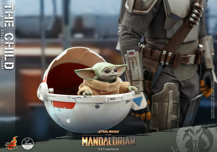 [Pre-Order] Hot Toys - QS017 - Star Wars The Mandalorian- 1/4th scale The Mandalorian & The Child Collectible Set (Deluxe Ver.)