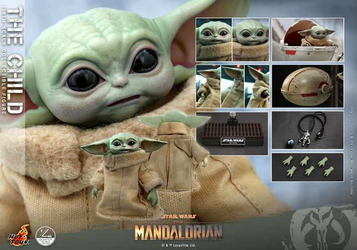 [Pre-Order] Hot Toys - QS017 - Star Wars The Mandalorian- 1/4th scale The Mandalorian & The Child Collectible Set (Deluxe Ver.)