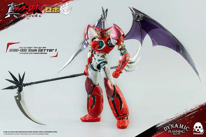 [Pre-Order] ThreeZero - Getter Robot: The Last Day ROBO-DOU Shin Getter 1 (threezero Arranged Design)(Anime color version)