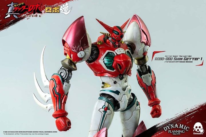 [Pre-Order] ThreeZero - Getter Robot: The Last Day ROBO-DOU Shin Getter 1 (threezero Arranged Design)(Anime color version)