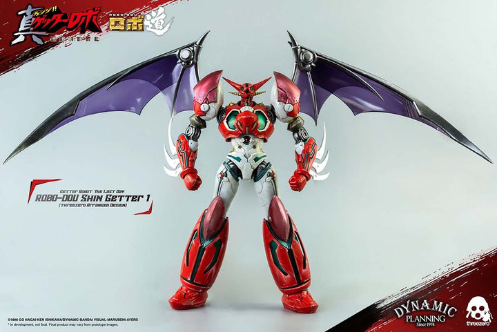 [Pre-Order] ThreeZero - Getter Robot: The Last Day ROBO-DOU Shin Getter 1 (threezero Arranged Design)(Anime color version)