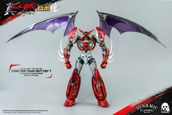 [Pre-Order] ThreeZero - Getter Robot: ROBO-DOU Shin Getter 1 (threezero Arranged Design) Metallic Edition (Metallic color ver.)