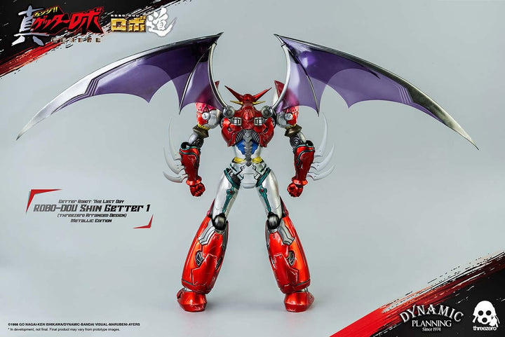 [Pre-Order] ThreeZero - Getter Robot: ROBO-DOU Shin Getter 1 (threezero Arranged Design) Metallic Edition (Metallic color ver.)