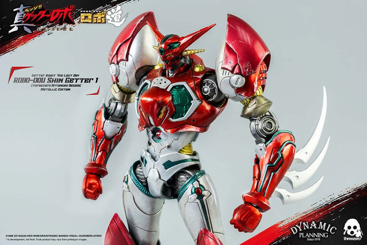 [Pre-Order] ThreeZero - Getter Robot: ROBO-DOU Shin Getter 1 (threezero Arranged Design) Metallic Edition (Metallic color ver.)