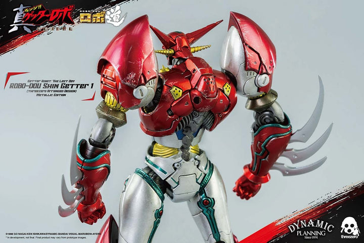 [Pre-Order] ThreeZero - Getter Robot: ROBO-DOU Shin Getter 1 (threezero Arranged Design) Metallic Edition (Metallic color ver.)