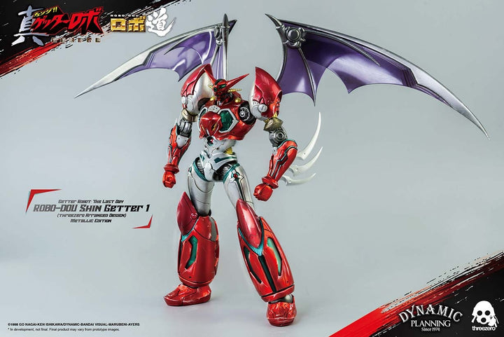 [Pre-Order] ThreeZero - Getter Robot: ROBO-DOU Shin Getter 1 (threezero Arranged Design) Metallic Edition (Metallic color ver.)