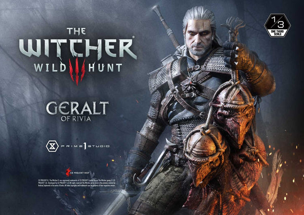 [Pre-Order] PRIME1 STUDIO - MMW3-01: 1/3 SCALE GERALT OF RIVIA (THE WITCHER 3: WILD HUNT)