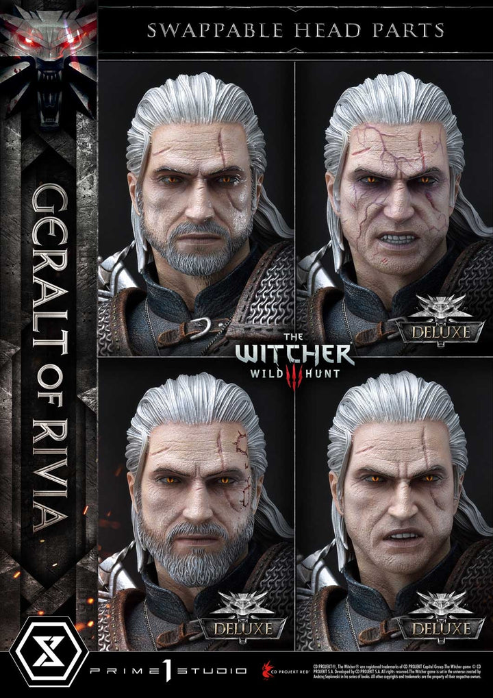 [Pre-Order] PRIME1 STUDIO - MMW3-01: 1/3 SCALE GERALT OF RIVIA (THE WITCHER 3: WILD HUNT)