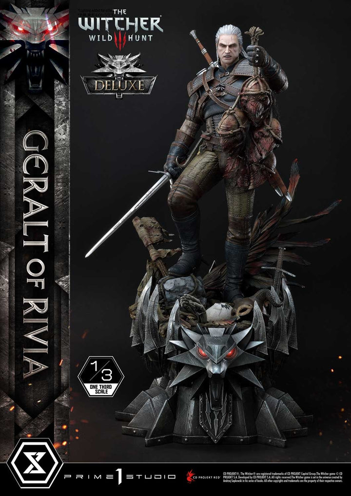 [Pre-Order] PRIME1 STUDIO - MMW3-01: 1/3 SCALE GERALT OF RIVIA (THE WITCHER 3: WILD HUNT)