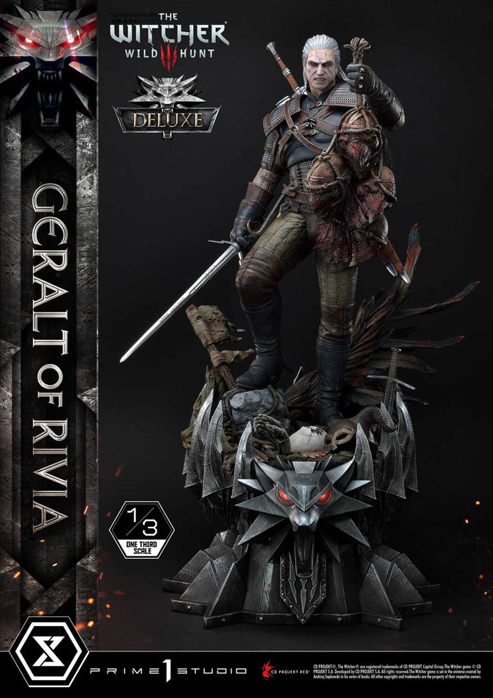 [Pre-Order] PRIME1 STUDIO - MMW3-01: 1/3 SCALE GERALT OF RIVIA (THE WITCHER 3: WILD HUNT)