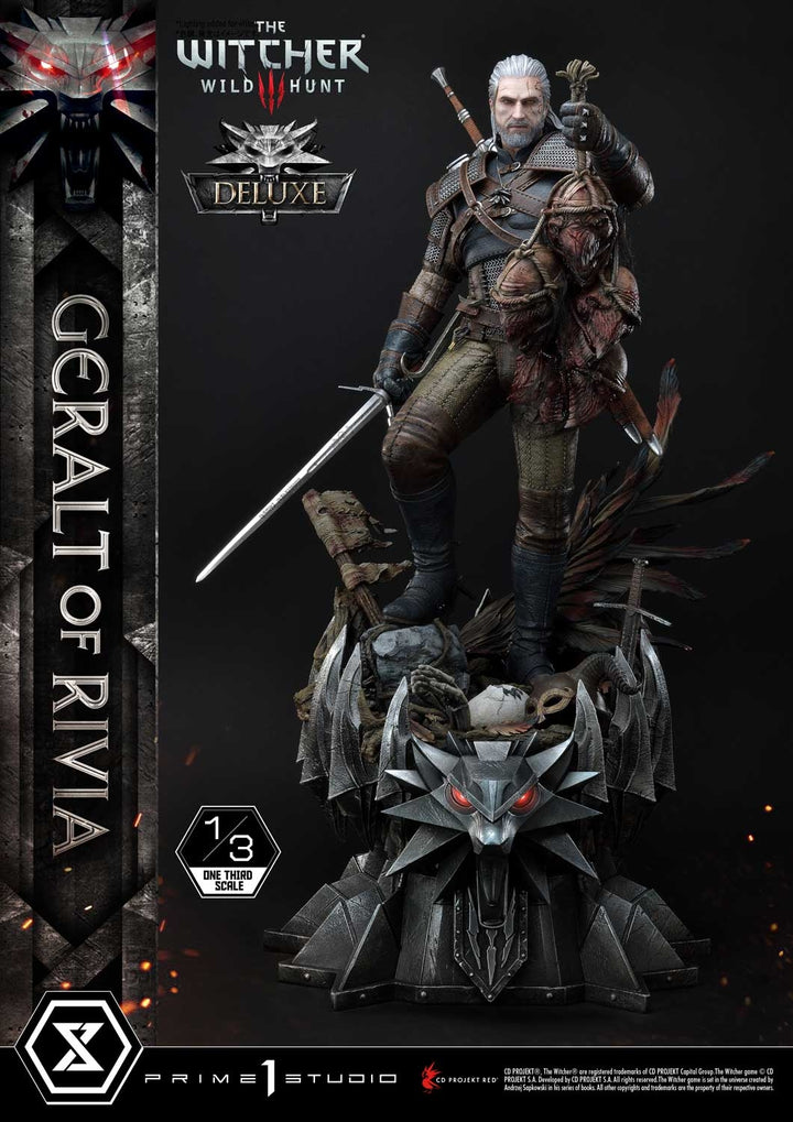 [Pre-Order] PRIME1 STUDIO - MMW3-01: 1/3 SCALE GERALT OF RIVIA (THE WITCHER 3: WILD HUNT)