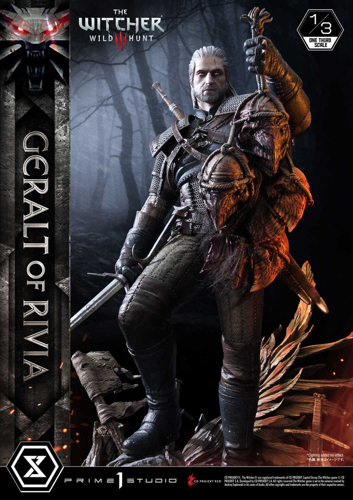 [Pre-Order] PRIME1 STUDIO - MMW3-01: 1/3 SCALE GERALT OF RIVIA (THE WITCHER 3: WILD HUNT)