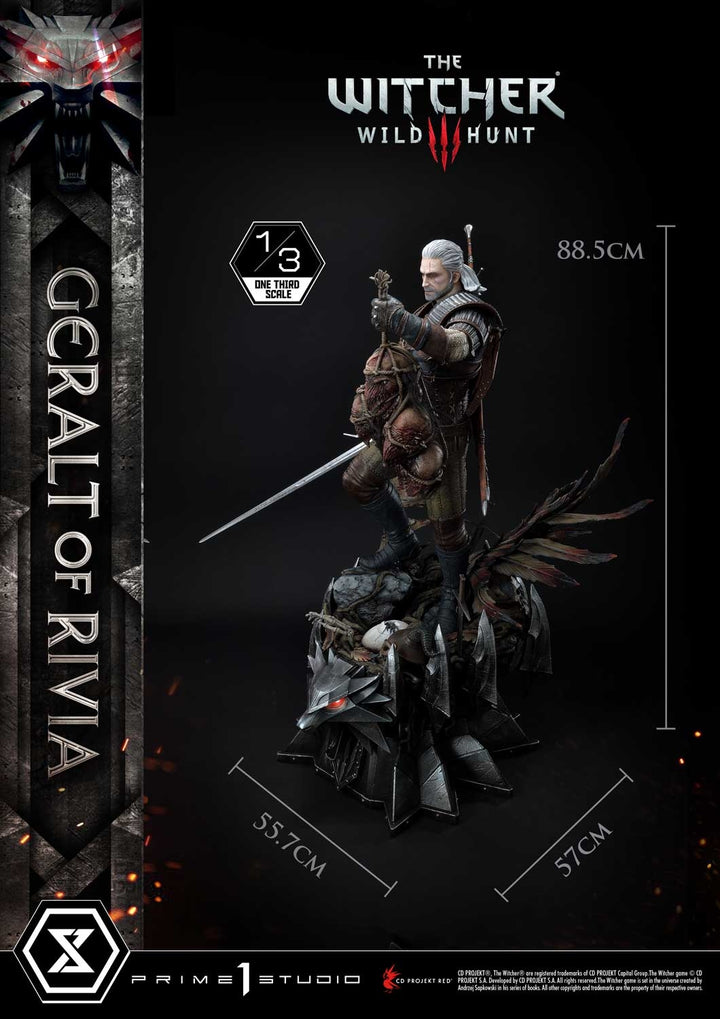 [Pre-Order] PRIME1 STUDIO - MMW3-01: 1/3 SCALE GERALT OF RIVIA (THE WITCHER 3: WILD HUNT)