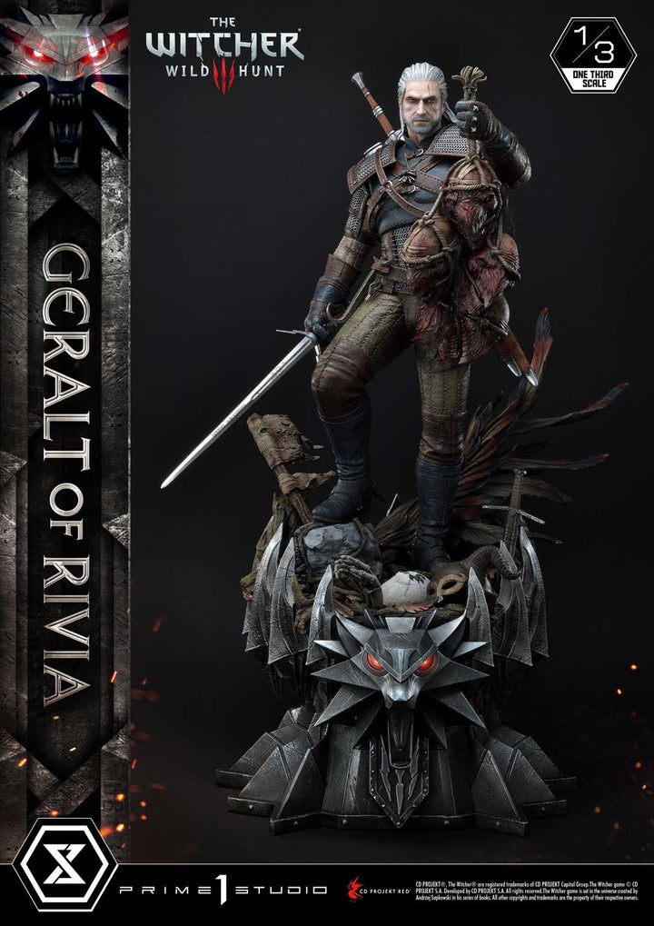 [Pre-Order] PRIME1 STUDIO - MMW3-01: 1/3 SCALE GERALT OF RIVIA (THE WITCHER 3: WILD HUNT)