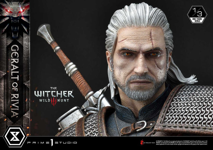 [Pre-Order] PRIME1 STUDIO - MMW3-01: 1/3 SCALE GERALT OF RIVIA (THE WITCHER 3: WILD HUNT)