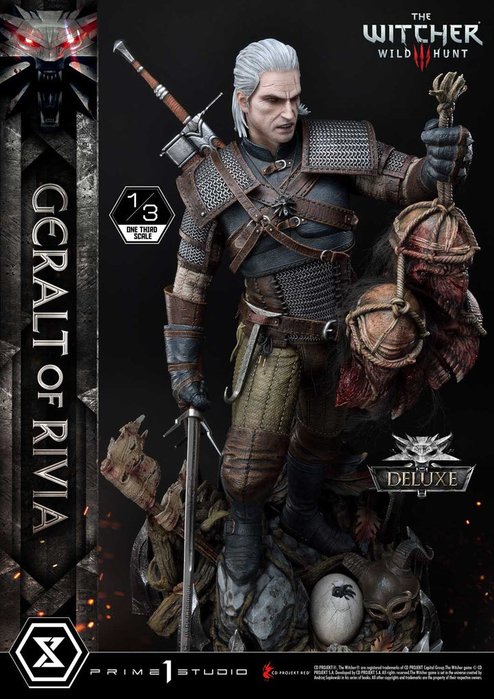 [Pre-Order] PRIME1 STUDIO - MMW3-01: 1/3 SCALE GERALT OF RIVIA (THE WITCHER 3: WILD HUNT)