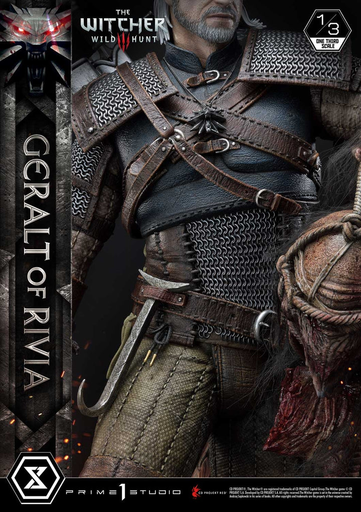 [Pre-Order] PRIME1 STUDIO - MMW3-01: 1/3 SCALE GERALT OF RIVIA (THE WITCHER 3: WILD HUNT)