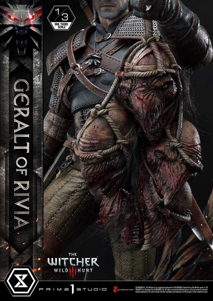 [Pre-Order] PRIME1 STUDIO - MMW3-01: 1/3 SCALE GERALT OF RIVIA (THE WITCHER 3: WILD HUNT)