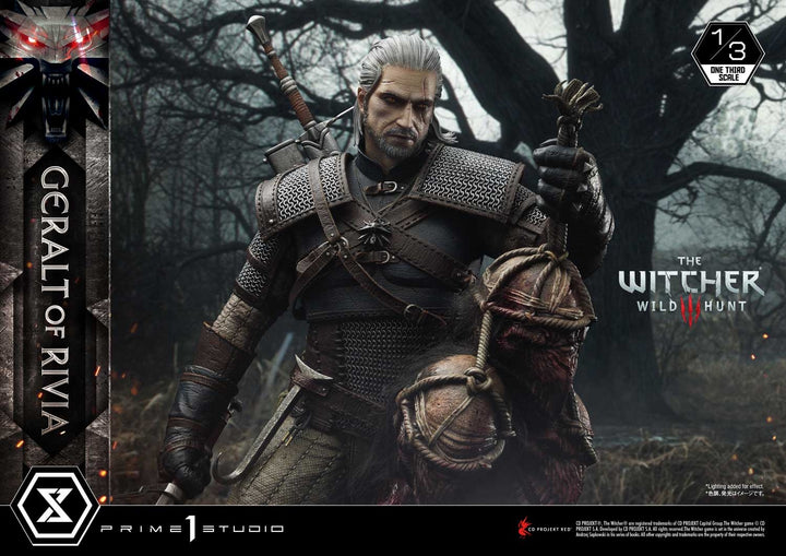 [Pre-Order] PRIME1 STUDIO - MMW3-01: 1/3 SCALE GERALT OF RIVIA (THE WITCHER 3: WILD HUNT)