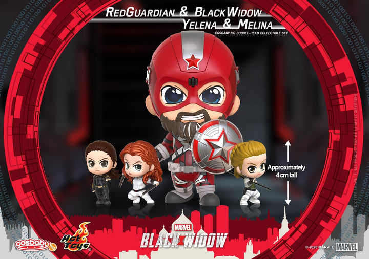 Hot Toys - COSB752 - Black Widow & Yelena Cosbaby (S) Bobble-Head Collectible Set