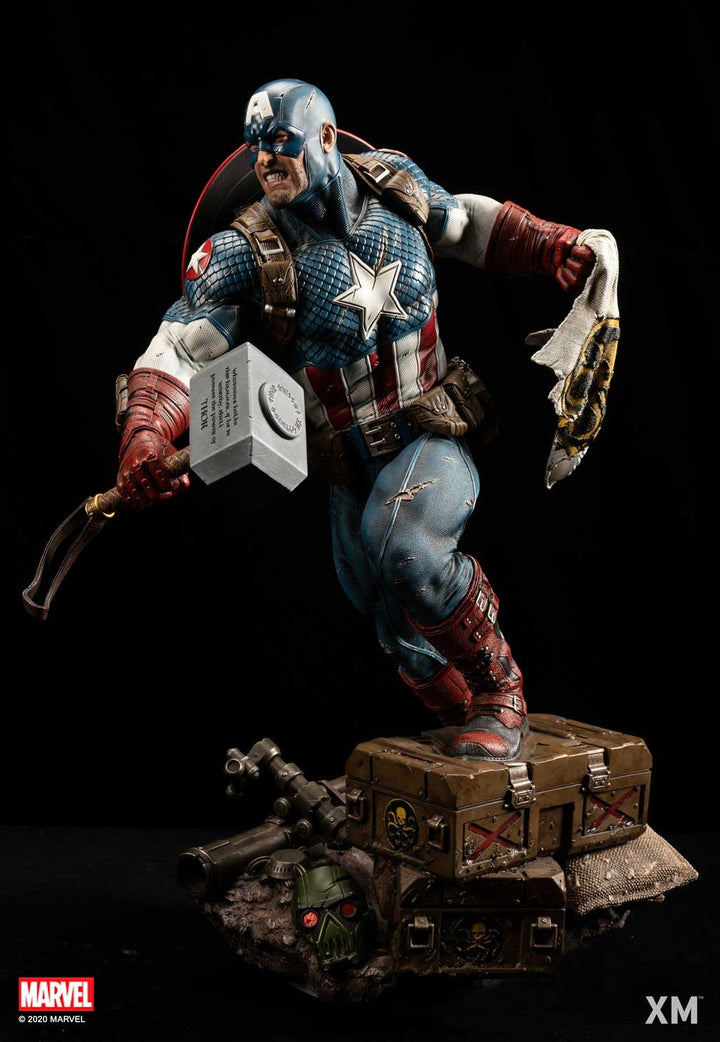 [Pre-Order] XM Studios - 1/4 Ultimate Captain America (Version A) Collectible Statue