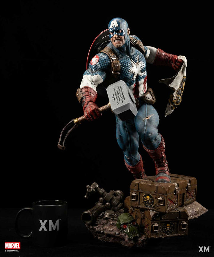 [Pre-Order] XM Studios - 1/4 Ultimate Captain America (Version A) Collectible Statue