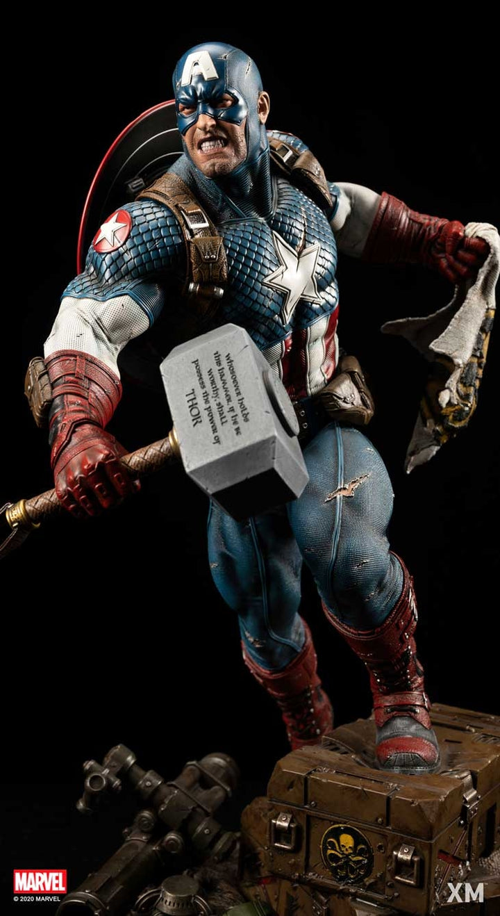 [Pre-Order] XM Studios - 1/4 Ultimate Captain America (Version A) Collectible Statue