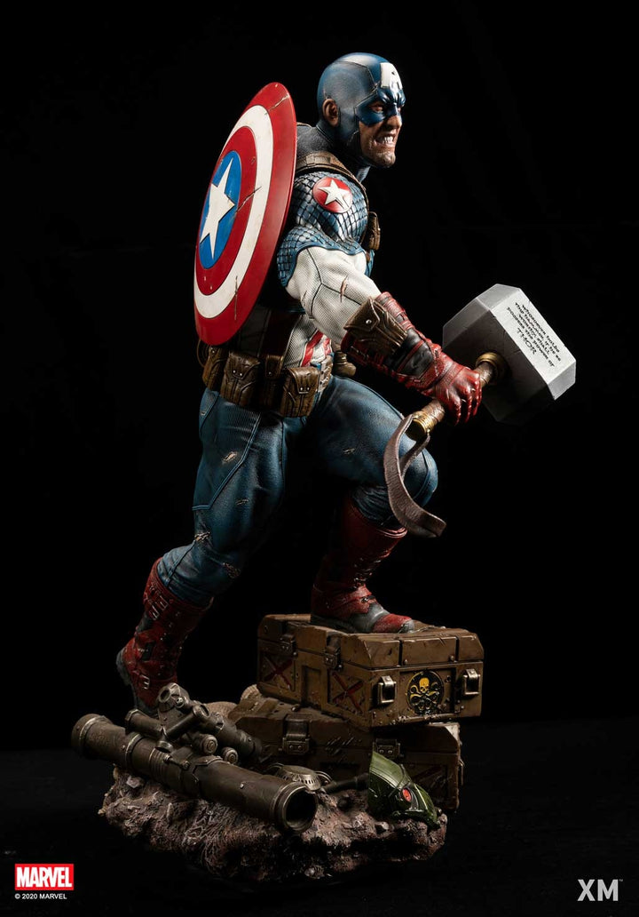 [Pre-Order] XM Studios - 1/4 Ultimate Captain America (Version A) Collectible Statue