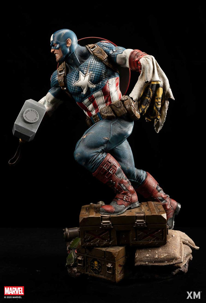 [Pre-Order] XM Studios - 1/4 Ultimate Captain America (Version A) Collectible Statue