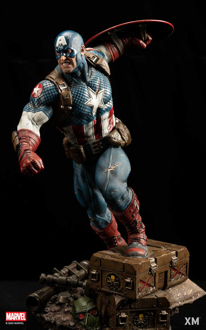 [Pre-Order] XM Studios - 1/4 Ultimate Captain America (Version A) Collectible Statue