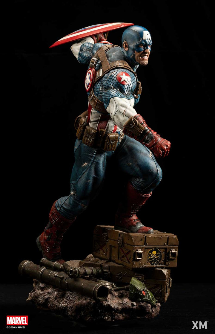 [Pre-Order] XM Studios - 1/4 Ultimate Captain America (Version A) Collectible Statue