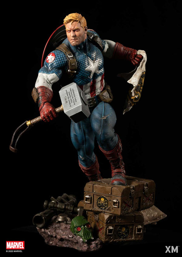 [Pre-Order] XM Studios - 1/4 Ultimate Captain America (Version A) Collectible Statue