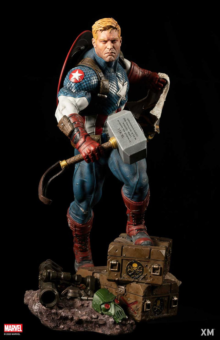 [Pre-Order] XM Studios - 1/4 Ultimate Captain America (Version A) Collectible Statue