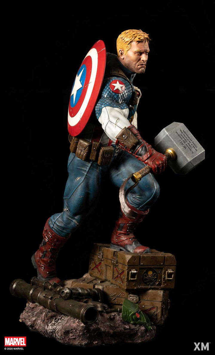 [Pre-Order] XM Studios - 1/4 Ultimate Captain America (Version A) Collectible Statue