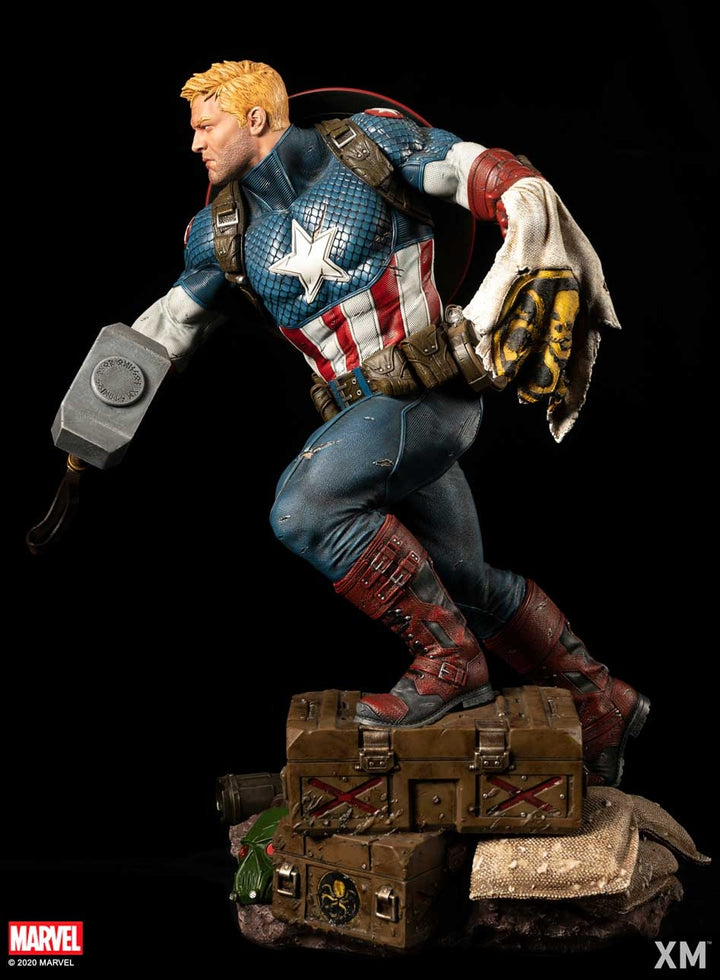 [Pre-Order] XM Studios - 1/4 Ultimate Captain America (Version A) Collectible Statue