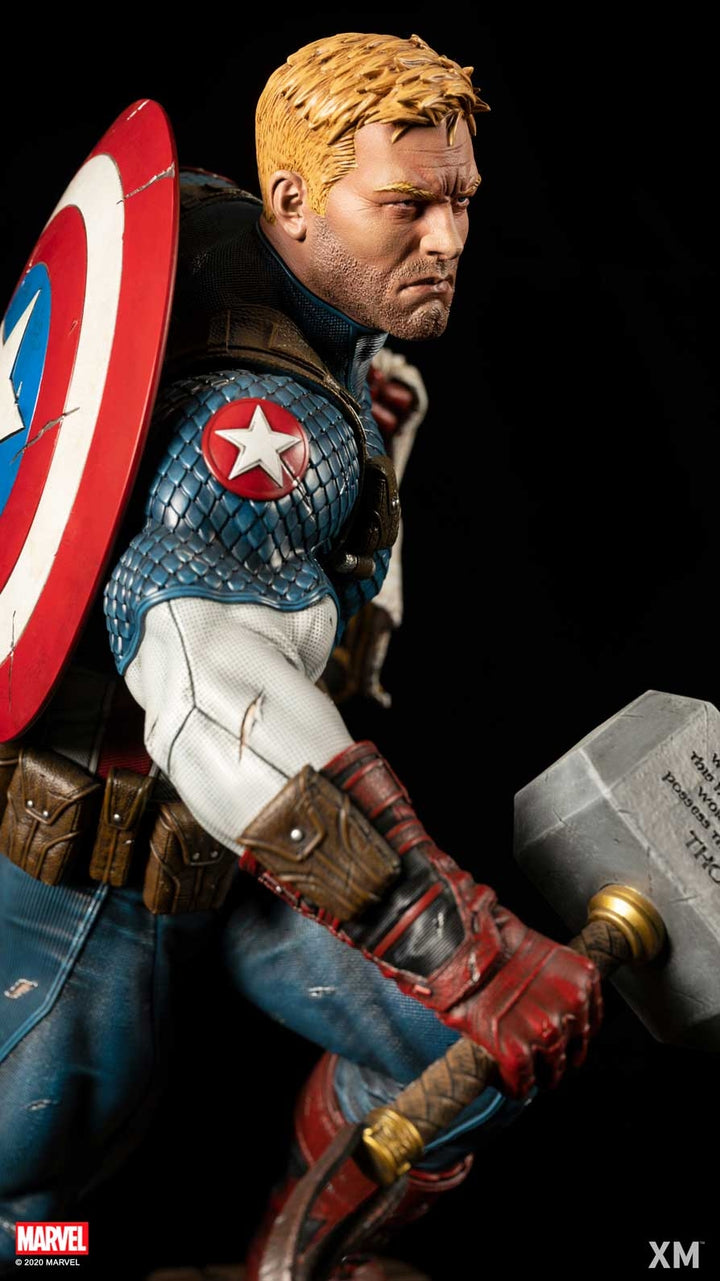 [Pre-Order] XM Studios - 1/4 Ultimate Captain America (Version A) Collectible Statue