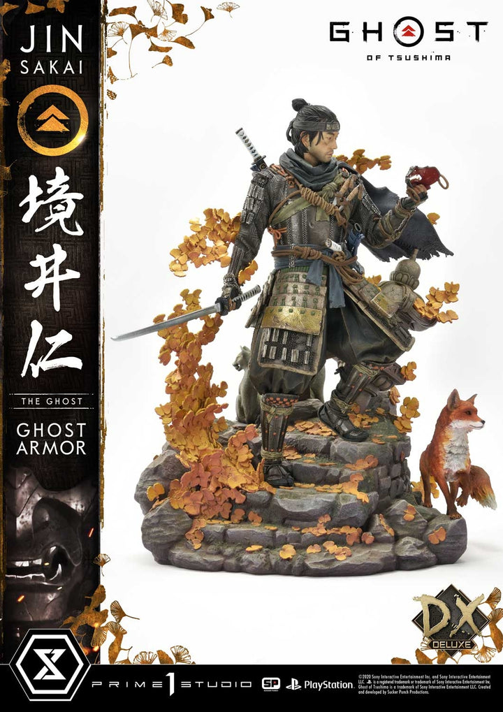 [Pre-Order] PRIME1 STUDIO - UPMGHOT-01: JIN SAKAI, THE GHOST - GHOST ARMOR EDITION (GHOST OF TSUSHIMA)