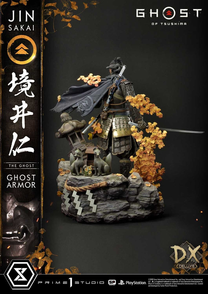 [Pre-Order] PRIME1 STUDIO - UPMGHOT-01DX: JIN SAKAI, THE GHOST - GHOST ARMOR EDITION DELUXE VERSION (GHOST OF TSUSHIMA)