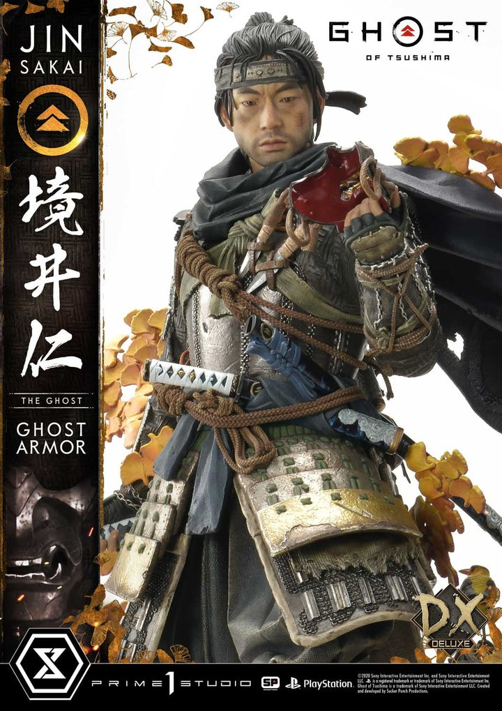 [Pre-Order] PRIME1 STUDIO - UPMGHOT-01DX: JIN SAKAI, THE GHOST - GHOST ARMOR EDITION DELUXE VERSION (GHOST OF TSUSHIMA)